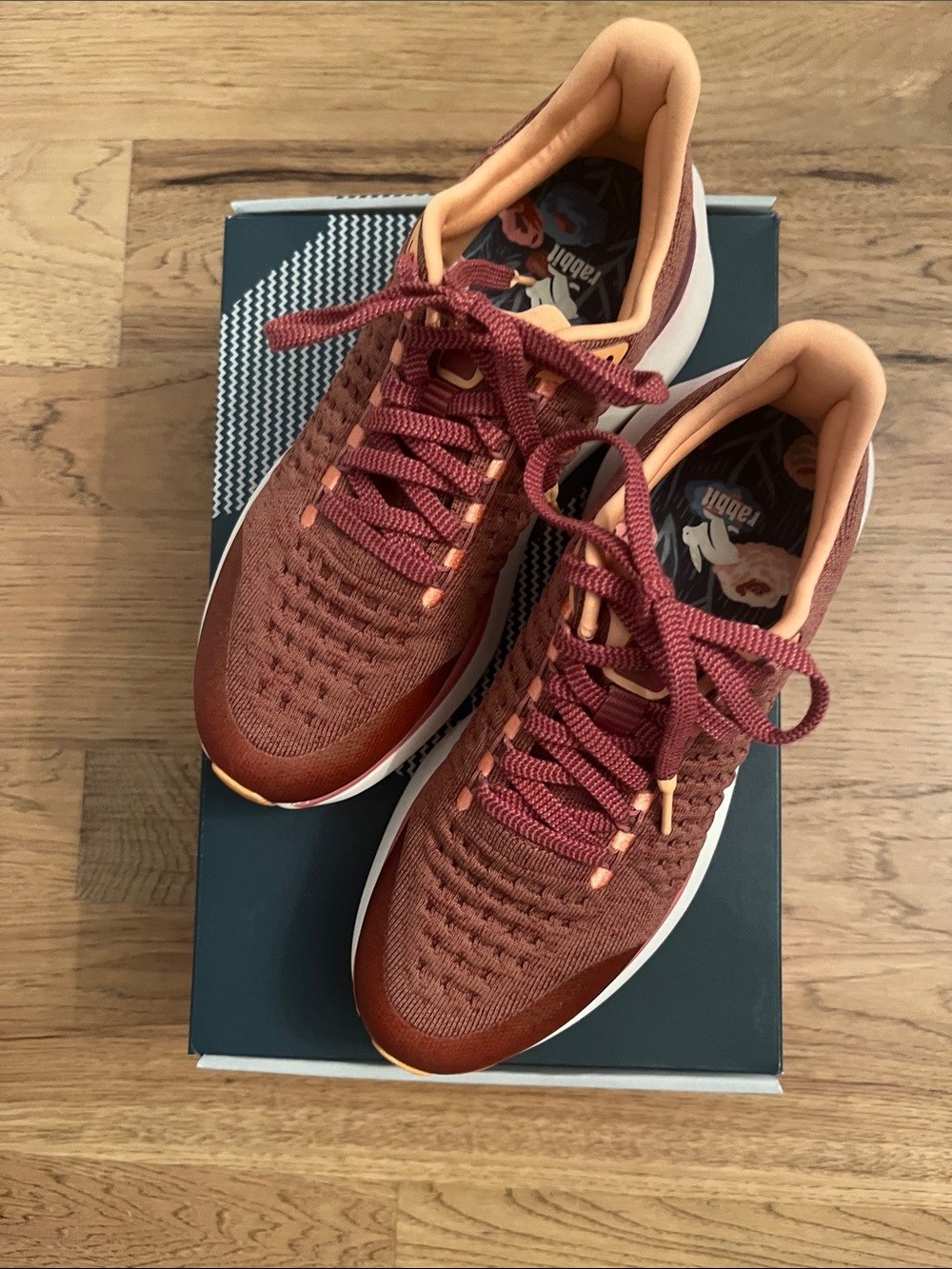 Rabbit Dream Chaser Women’s Running Shoes — Rust/Orange